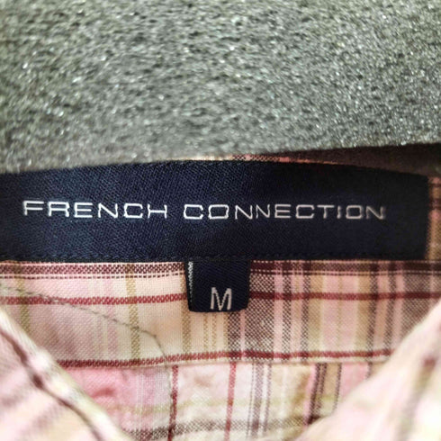 フレンチコネクション FRENCH CONNECTION クラッシュチェックL/S シャツ ハート メンズ import:M