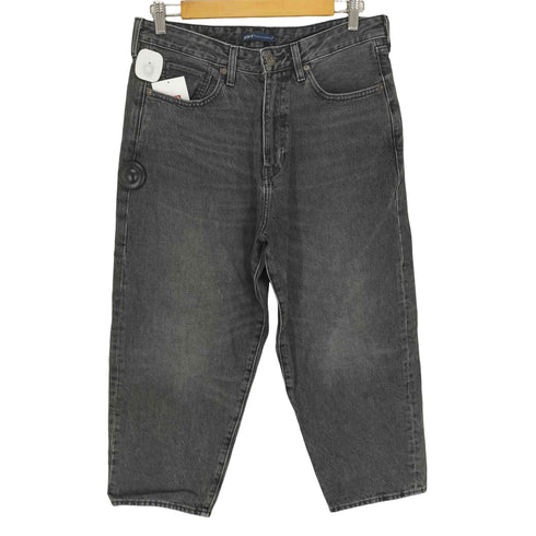 リーバイスメイドアンドクラフテッド Levis Made & Crafted BROAD CROPPED WIDE ブラックワイドクロップド メンズ US:32-33