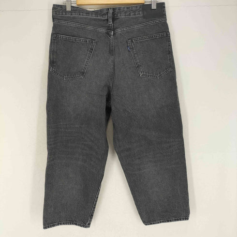 リーバイスメイドアンドクラフテッド Levis Made & Crafted BROAD CROPPED WIDE ブラックワイドクロップド メンズ US:32-33