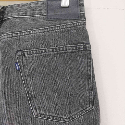 リーバイスメイドアンドクラフテッド Levis Made & Crafted BROAD CROPPED WIDE ブラックワイドクロップド メンズ US:32-33