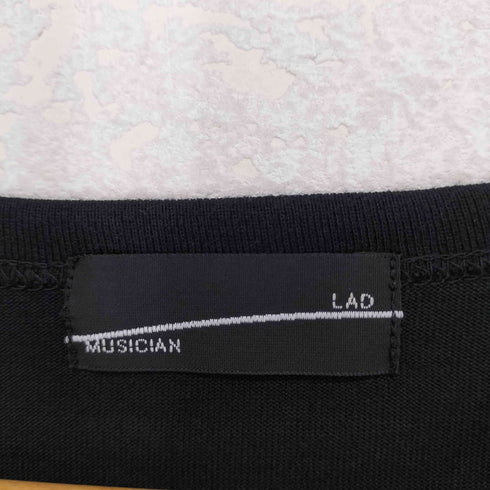 ラッドミュージシャン LAD MUSICIAN フロントリーフデザインクルーネックTシャツ メンズ