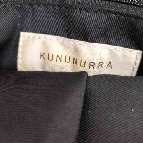 KUNUNURRA がま口2WAYレザーショルダーバッグ 牛革 レディース