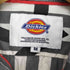ディッキーズ Dickies 文字×ストライプ 総柄半袖シャツ メンズ JPN:M