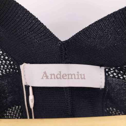 アンデミュウ Andemiu ボレロ ニットワンピース レディース FREE