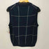 ユナイテッドアローズ UNITED ARROWS 格子柄ニットベスト メンズ JPN:S
