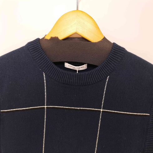 ユナイテッドアローズ UNITED ARROWS 格子柄ニットベスト メンズ JPN:S
