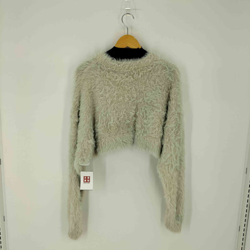 シャギークロップドトップス レディース ONE SIZE