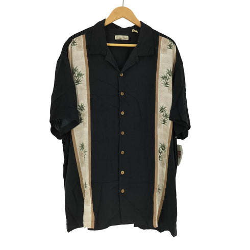 Hollis River オーバーサイズ ハワイアン オープンカラー S/S レーヨン シャツ メンズ JPN:XXL