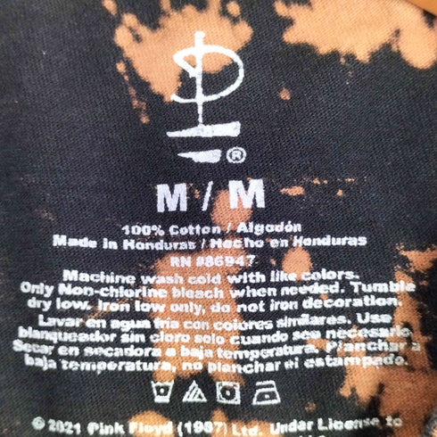 ブリーチ加工 バンドTシャツ メンズ JPN:M