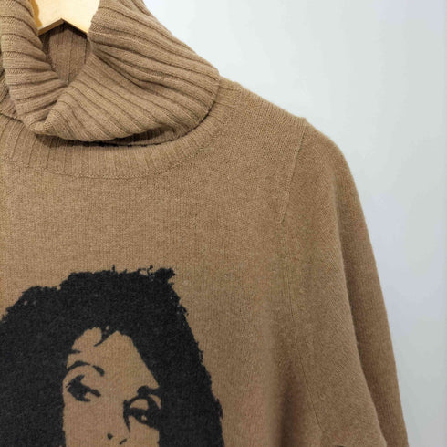 ヒステリックグラマー HYSTERIC GLAMOUR フロントレディ タートルネックニット メンズ FREE