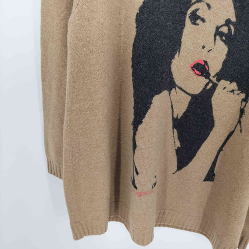 ヒステリックグラマー HYSTERIC GLAMOUR フロントレディ タートルネックニット メンズ FREE