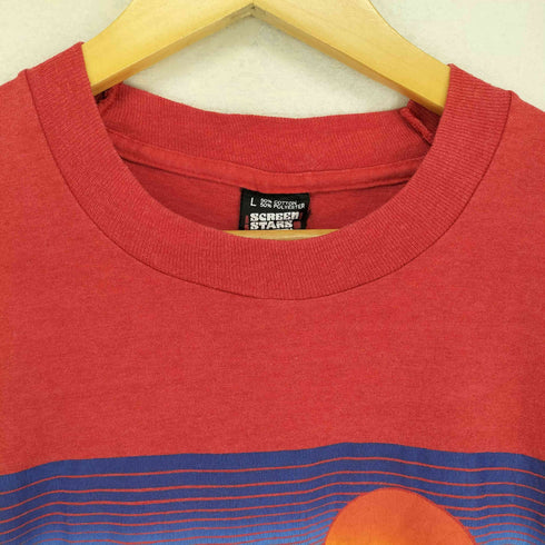 スクリーンスターズ SCREEN STARS 80~90S 黒タグ COLORADO サンプリングTシャツ 袖裾シングル メンズ JPN:L