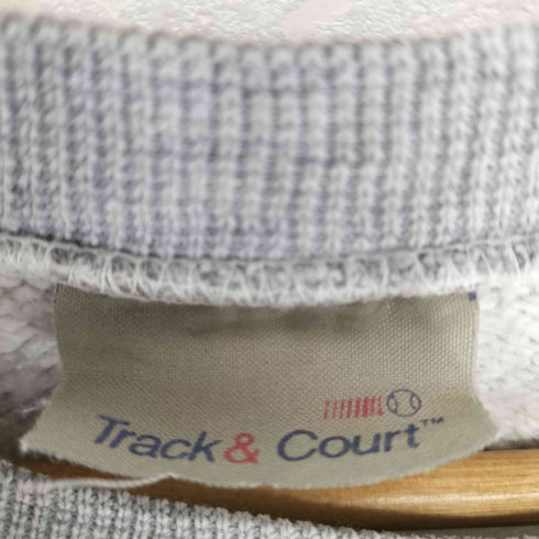 TRACK&COURT 霜降りラグランスウェット メンズ