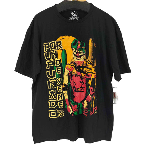 両面ラバープリント S/S Tシャツ メンズ import:XL
