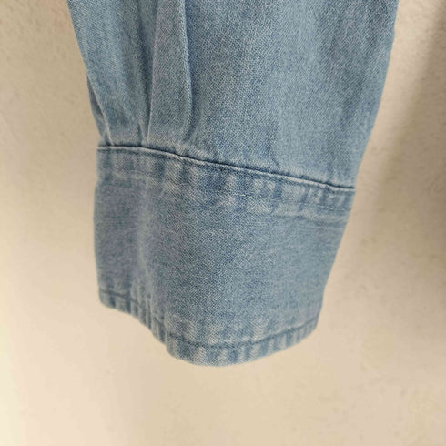 ポートアンドカンパニー PORT and COMPANY 企業ロゴ刺繍デニムシャツ メンズ JPN:XL