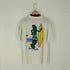 80s 両面プリントS/S TEE サーフ シングルステッチ ©VILLAGE MENS 1986 メンズ JPN:L