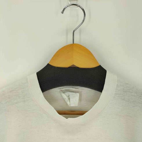 80s 両面プリントS/S TEE サーフ シングルステッチ ©VILLAGE MENS 1986 メンズ JPN:L