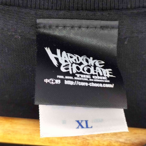 ハードコアチョコレート HARDCORE CHOCOLATE フロントプリント S/S Tシャツ メンズ import:XL