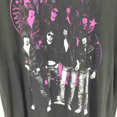 オールドネイビー OLD NAVY バンドプリントS/S TEE バンT メンズ JPN:M