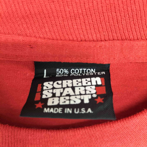 スクリーンスターズ SCREEN STARS 90S HUG A KID WITH LOVE Tシャツ 袖裾シングル メンズ JPN:L