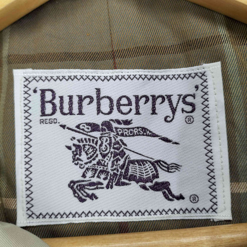 バーバリーズ BURBERRYS 裏地チェックステンカラーコート レディース 155