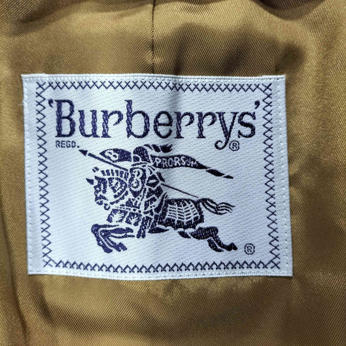 バーバリーズ BURBERRYS ライナー付き バックヨークデザイン 裏地ノヴァチェックステンカラーコート レディース 7AR
