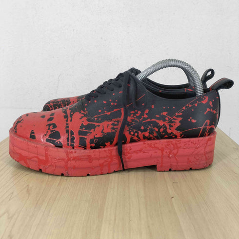 コムデギャルソンオムプリュス COMME des GARCONS HOMME PLUS 17SS KING IS NAKED 裸の王様 ペイント加工シューズ メンズ 24
