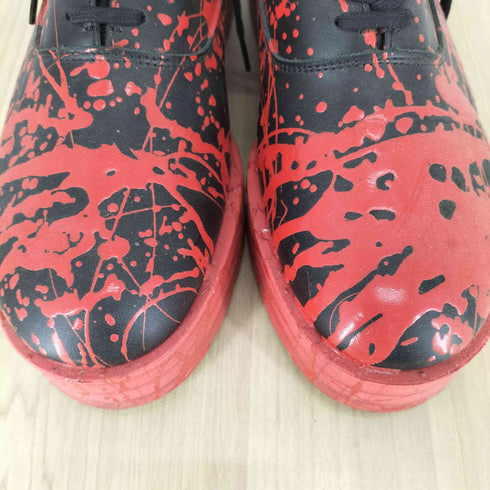 コムデギャルソンオムプリュス COMME des GARCONS HOMME PLUS 17SS KING IS NAKED 裸の王様 ペイント加工シューズ メンズ 24