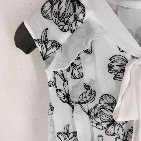 ジルスチュアート JILLSTUART バイカラーフラワーボウタイブラウス レディース JPN:S
