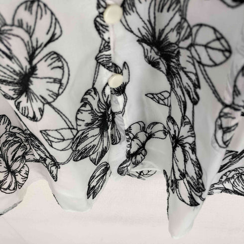 ジルスチュアート JILLSTUART バイカラーフラワーボウタイブラウス レディース JPN:S