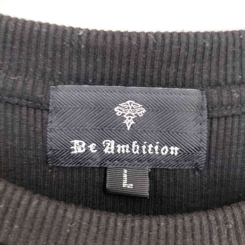 Be Ambition オールドイングリッシュ リブ クルーネックTシャツ メンズ JPN:L