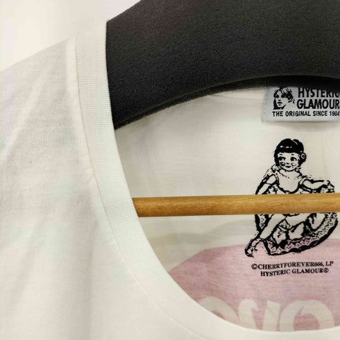 ヒステリックグラマー HYSTERIC GLAMOUR COURTNEY LOVE/MISS WORLD Tシャツ レディース FREE