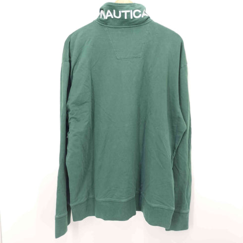 ノーティカ NAUTICA フロントロゴ刺繍ハーフジップスウェットシャツ メンズ JPN:XL
