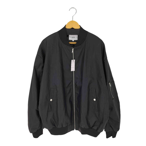 SITRY oversize synthetic leatherMA-1 PUレザーオーバーサイズボンバージャケット メンズ JPN:L