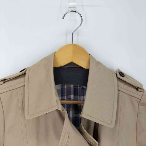 TINES ecoute チェックライナー付き トレンチコート レディース
