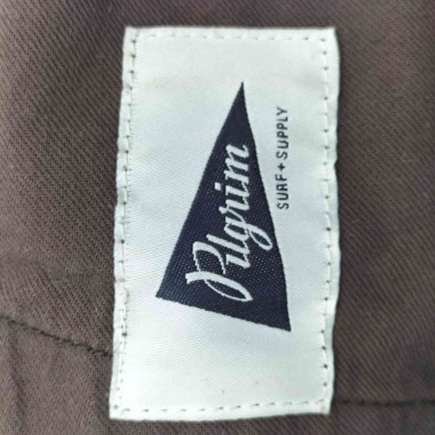 ピルグリム PILGRIM 21SS コットンリネンワイドストレートパンツ レディース JPN:1