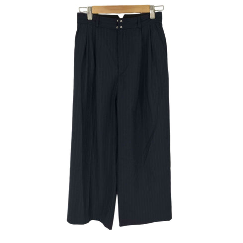 レイビームス Ray BEAMS ピンストライプ ストライプ 2タック パンツ レディース JPN:1