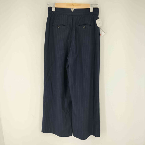 レイビームス Ray BEAMS ピンストライプ ストライプ 2タック パンツ レディース JPN:1