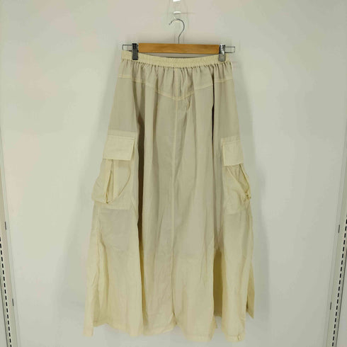 ダブルクローゼット w closet フレアロングカーゴスカート レディース