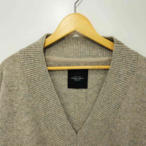 アンユーズド UNUSED 18AW ウール Vネック ニットセーター メンズ JPN:1