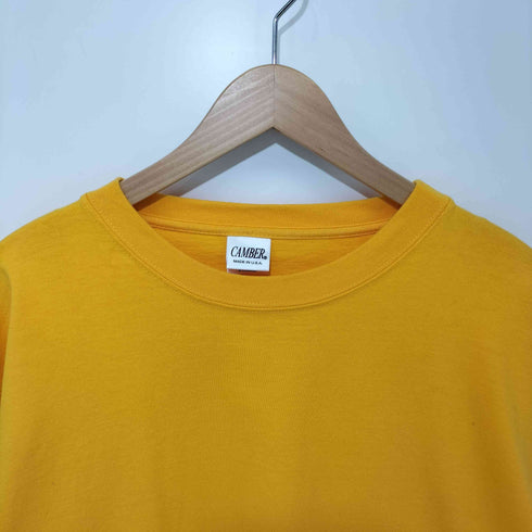キャンバー CAMBER USA製 コットン ロングスリーブクルーネックTシャツ メンズ import:XL