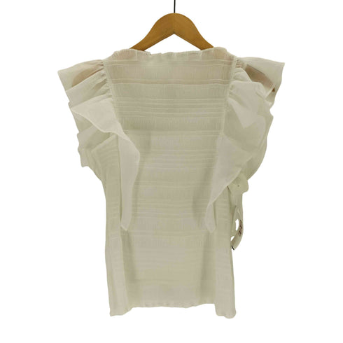 スナイデル snidel Sustainableシャーリングシアーブラウス レディース ONE SIZE