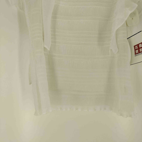スナイデル snidel Sustainableシャーリングシアーブラウス レディース ONE SIZE