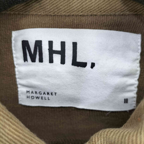 エムエイチエル MHL. 2トーン L/S ポロシャツ レディース JPN:2