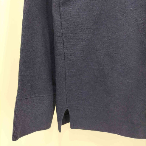 アイゾッドラコステ IZOD LACOSTE 70-80s 糸巻タグ 青タグ 胸ロゴ刺繍 ロングスリーブポロシャツ メンズ import:L