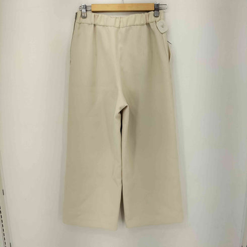 マカフィー MACPHEE 21AW ポリエステル ワイドクロップドパンツ レディース JPN:36