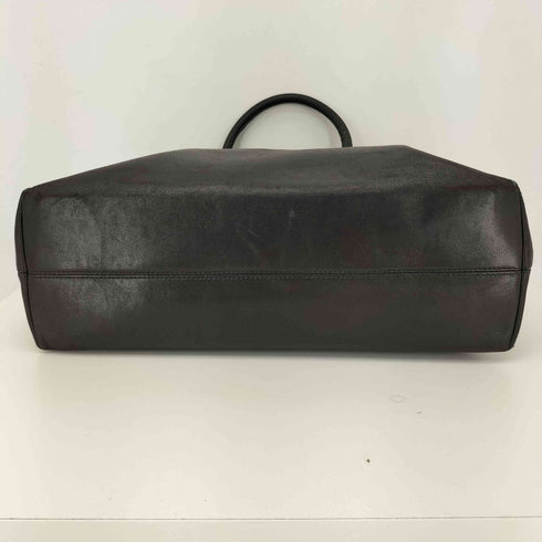 ヒロフ HIROFU MADE IN ITALY レザーハンドバッグ レディース