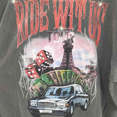 RIDE WIT US TOUR バックプリントL/S Tシャツ メンズ JPN:XXL