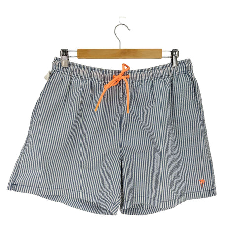 ストライプ シアサッカーショーツ メンズ JPN:XL