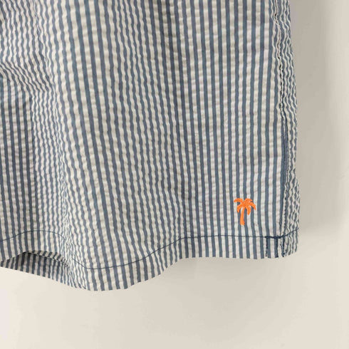 ストライプ シアサッカーショーツ メンズ JPN:XL
